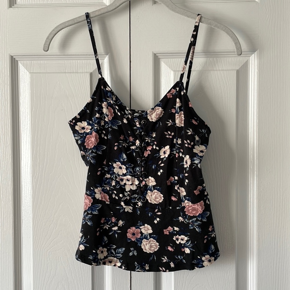 American Eagle Floral Tank